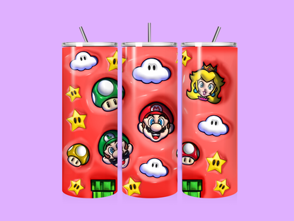 Tumbler Mario & friends